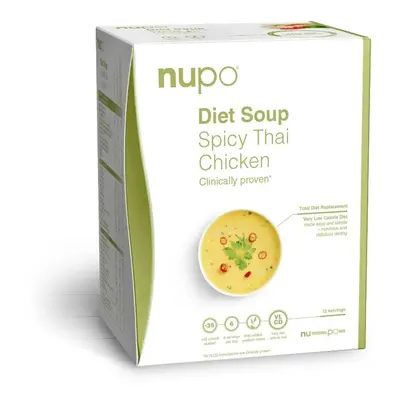 NUPO Diet Soup pikantní thajská polévka 12x32g