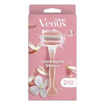 Gillette Venus Comfortglide Spa Breeze strojek+2 náhradní hlavice