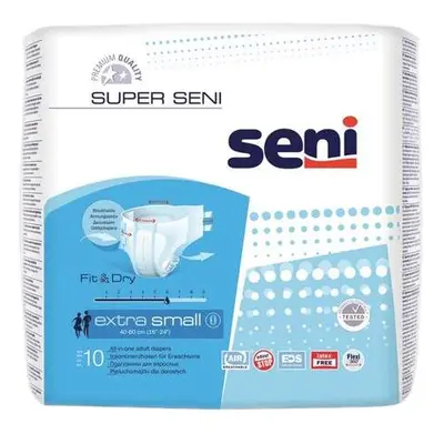 SENI SUPER EXTRA SMALL KALHOTKY ABSORPČNÍ PRODYŠNÉ DENNÍ, BOKY 40-60CM, 1