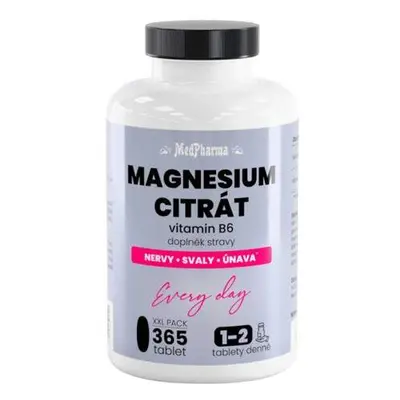 MedPharma Magnesium citrát+vitamin B6 tbl.365