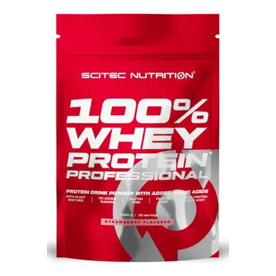 Scitec Nutrition 100% Whey Protein Professional 1000 g strawberry