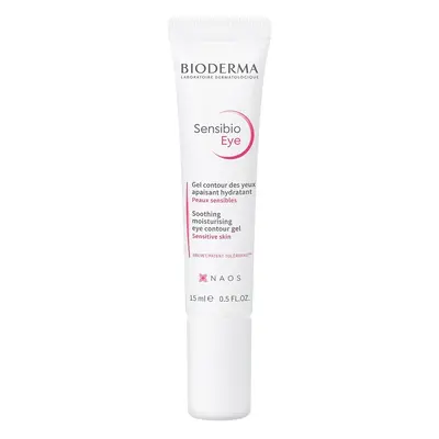 BIODERMA Sensibio Oční gel na jemnou citlivou pokožku v okolí očí 15 ml