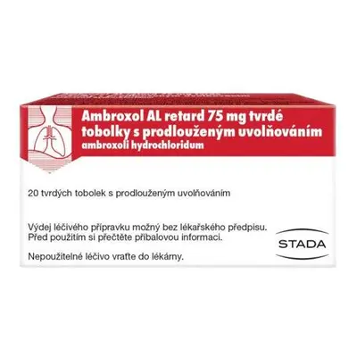 AMBROXOL AL RETARD 75MG CPS PRO 20