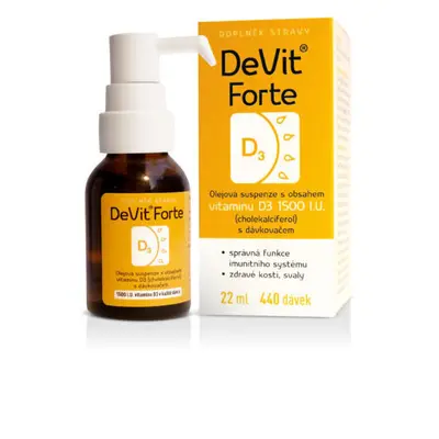 DeVit Forte gtt. 22ml 440 dávek 1500 I.U.