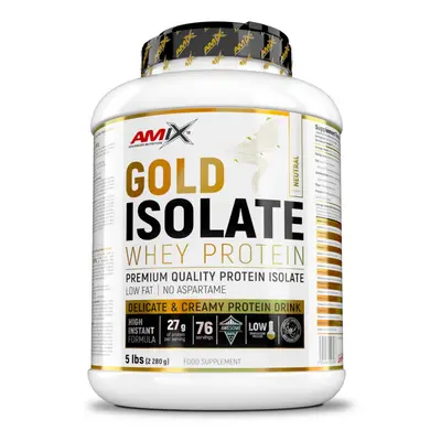 Amix Gold Whey Protein Isolate 2280 g neutral