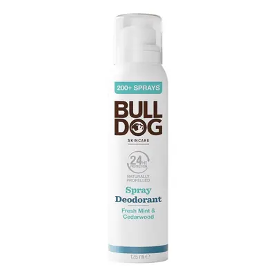 BULLDOG Fresh Mint&Cedarwood Spray Deodorant 125ml