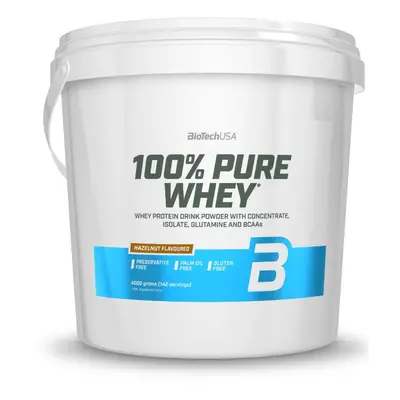 BioTech 100% Pure Whey 4000g hazelnut