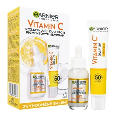 GARNIER Skin Naturals Vitamin C sérum 30ml + rozjasňující fluid 40ml