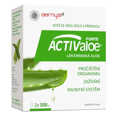 Barnys ACTIValoe lékárenská aloe 2x500ml