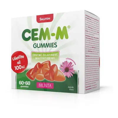 CEM-M gummies Imunita Dárkové balení tbl.60+60