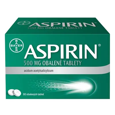 ASPIRIN 500MG TBL OBD 80