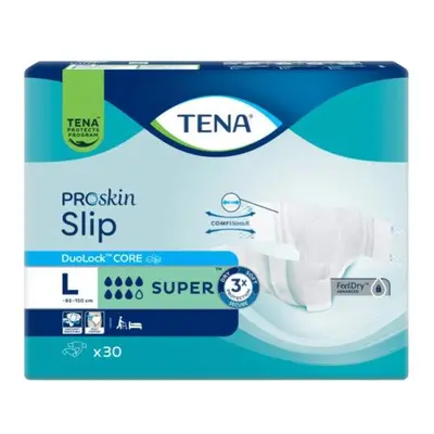 TENA SLIP SUPER LARGE KALHOTKY ABSORPČNÍ ZALEPOVACÍ