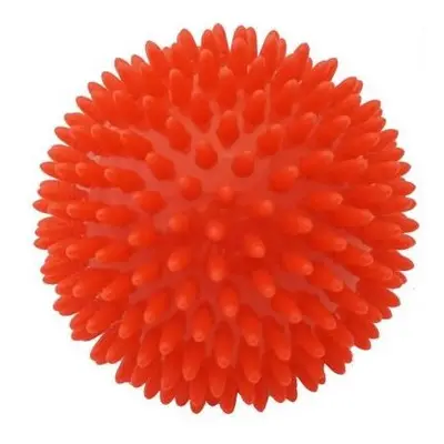 KineMAX Hedgehog Masážní míček ježek 9cm červený