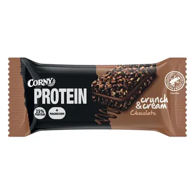 CORNY PROTEIN Crunch&Cream Čokoláda 35g