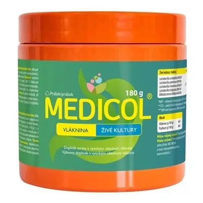 Medicol vláknina/živé kultury 180g