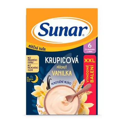 Sunar Ml.krupic.kaše Vanilka na dobrou noc 340g