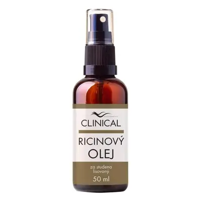 Clinical Ricinový olej za studena lisovaný 50ml