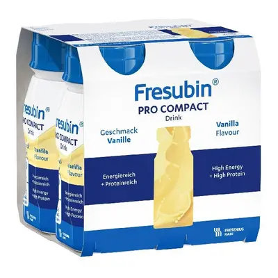 FRESUBIN PRO COMPACT DRINK PŘÍCHUŤ VANILKOVÁ POR SOL 4X125ML