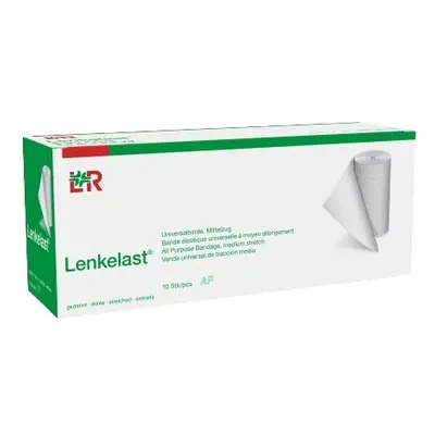 OBINADLO ELASTICKÉ LENKELAST 10CMX5M, STŘEDNÍ TAH 1KS