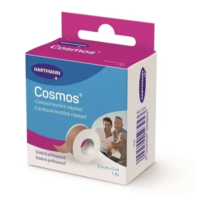 COSMOS cívková pevná náplast 2.5cmx5m 1ks