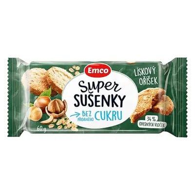 EMCO Super sušenky lískový oříšek 60g