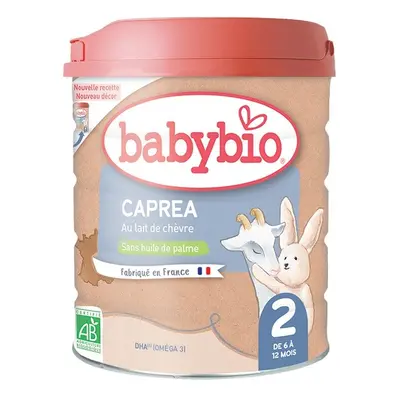 BABYBIO Caprea 2 pokračovací kozí kojenecké bio 800 g