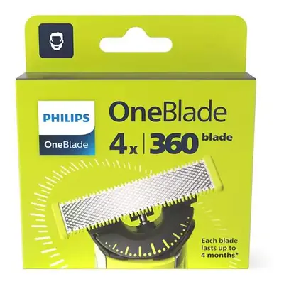 Philips OneBlade 360 QP440/50 břity na tvář 4ks