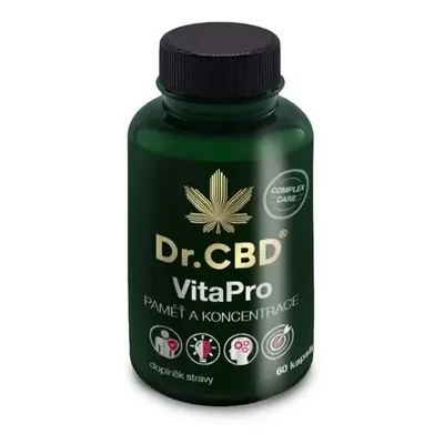 Dr.CBD VitaPro Paměť a koncentrace cps.60