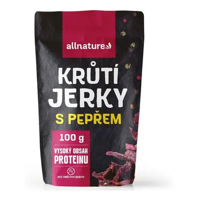 Allnature TURKEY pepper Jerky 100g