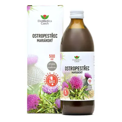 Ostropestřec Mariánský výtažek 500ml EkoMedica