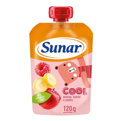 Sunar Cool ovocná kapsička malina, banán, jablko 12m+, 120 g