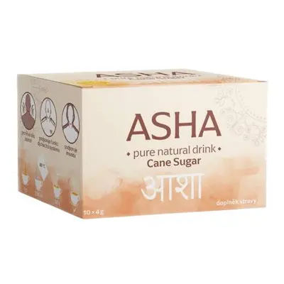 ASHA Pure Natural drink s cukrem 10x4g