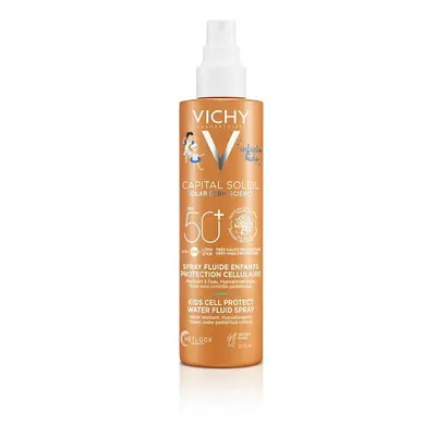 VICHY CAPITAL SOLEIL Fluidní Sprej vhodný i pro citlivou dětskou pokožku SPF50+ 200 ml