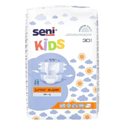 SENI KIDS JUNIOR SUPER KALHOTKY ABSORPČNÍ PRODYŠNÉ PRO DĚTI, 20+KG, 1350M