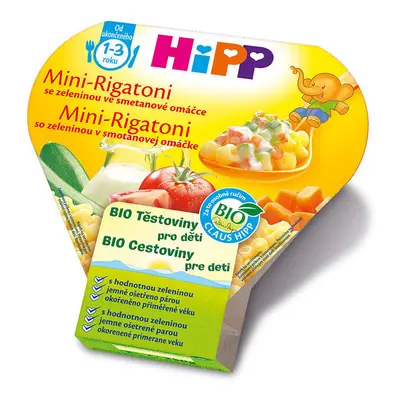 HiPP DĚT.TĚST. BIO Mini-Rigatoni 250g