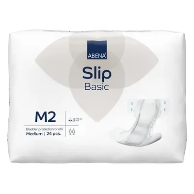 ABENA SLIP BASIC M2 KALHOTKY ABSORPČNÍ, BOKY 70-110CM, 2300ML, 24KS