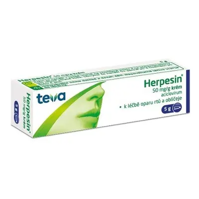 HERPESIN 50MG/G CRM 5G