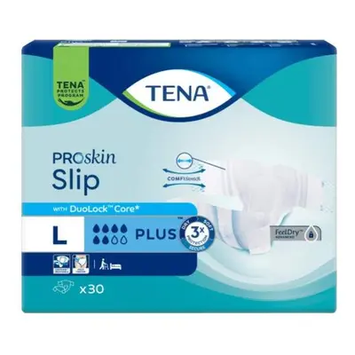 TENA SLIP PLUS LARGE KALHOTKY ABSORPČNÍ ZALEPOVACÍ