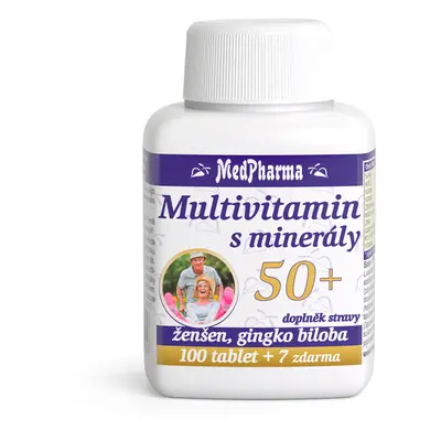 MedPharma Multivitamin s minerály 50+ tbl.107