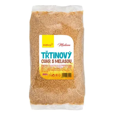 Třtinový cukr s melasou 1 kg Wolfberry