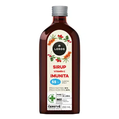 LEROS Sirup vitamín C imunita 250ml