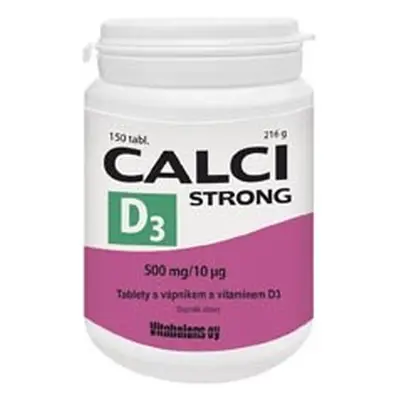 Calci Strong + Vitamin D3 150 tablet Vitabalans