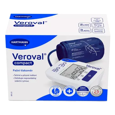 Tonometr digitální VEROVAL Compact s univezální manžetou 22-42cm