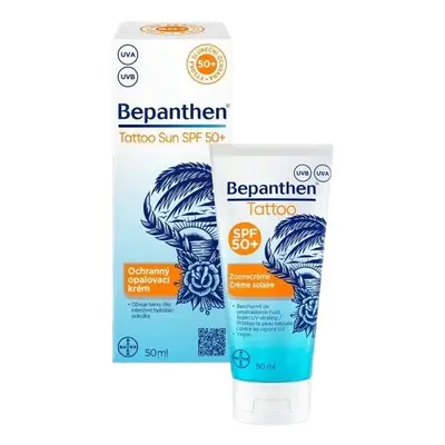 Bepanthen Tattoo Sun opalovací krém SPF50+ 50ml