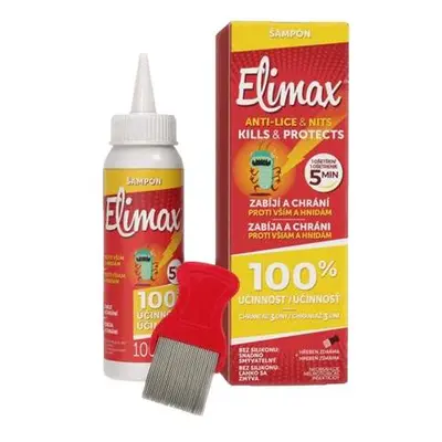 Elimax Roztok proti vším a hnidám 100ml+hřeben