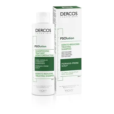 VICHY DERCOS PSOlution šampon pro pokožku hlavy se sklonem k lupénce 200ml