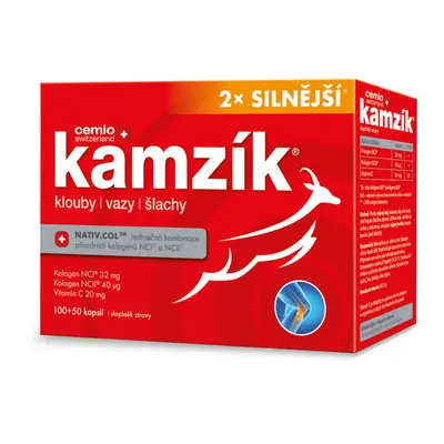 Cemio Kamzík 2x silnější, cps. 100+50