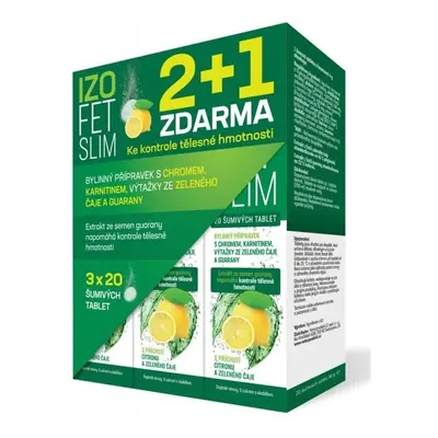 Naturprodukt Izofet Slim 60 šumivých tablet