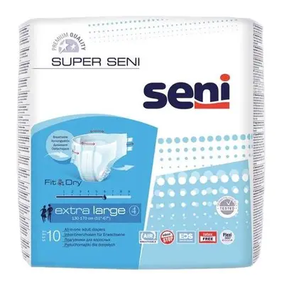 SENI SUPER EXTRA LARGE KALHOTKY ABSORPČNÍ PRODYŠNÉ DENNÍ, BOKY 130-170CM,