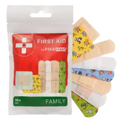 FIXAplast FIRST AID Family náplast mix 36ks